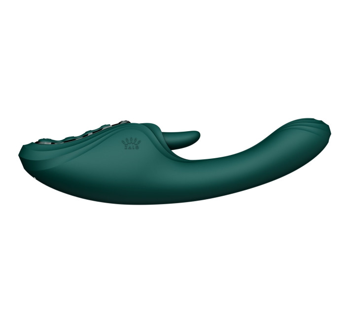 Вібратор-кролик Zalo Ares Turquoise Green