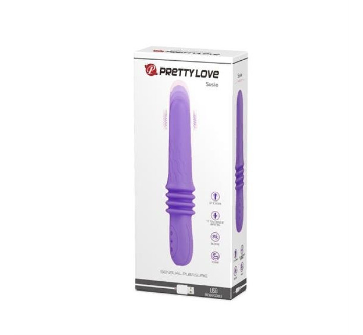 Вібратор Pretty Love Suzie Up&Down Vibrator Purple