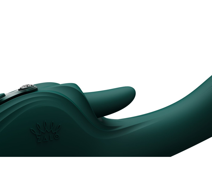Вібратор-кролик Zalo Ares Turquoise Green
