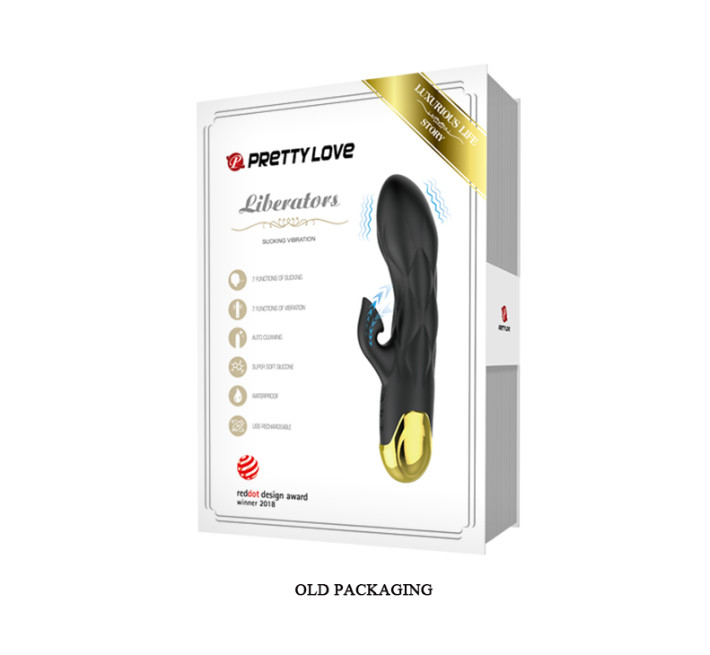 Вібратор Pretty Love Royal Pleasure Naughty Play Black