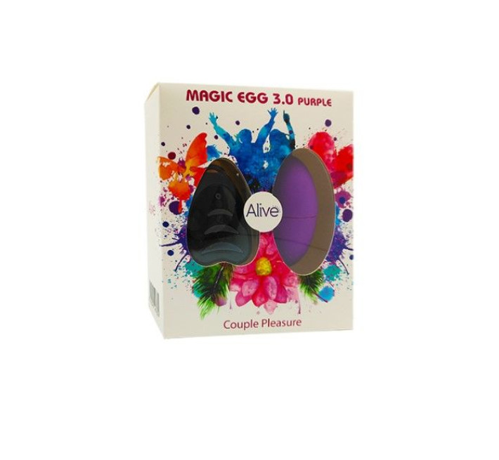 Віброяйце Alive Magic Egg 3.0 Purple з пультом ДУ