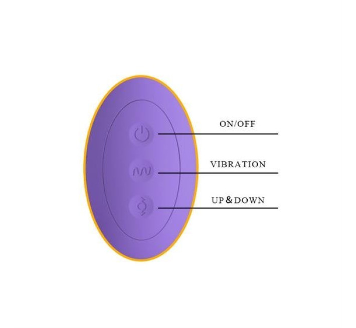 Вібратор Pretty Love Suzie Up&Down Vibrator Purple
