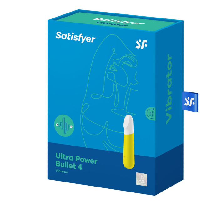 Віброкуля перезаряджаєма Satisfyer Ultra Power Bullet 4 Yellow