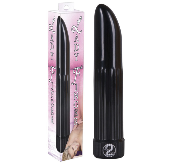 Вибратор You2Toys Ladyfinger Черный