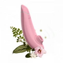 Вакуумный стимулятор клитора из биоматериалов Womanizer Premium Eco Pink
