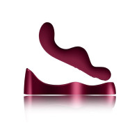 Универсальный sit-on-top вибратор Rocks Off Ruby Glow Blush, пульт ДУ