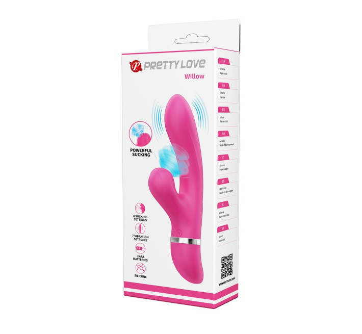 Вібратор Pretty Love Willow Vibrator Pink