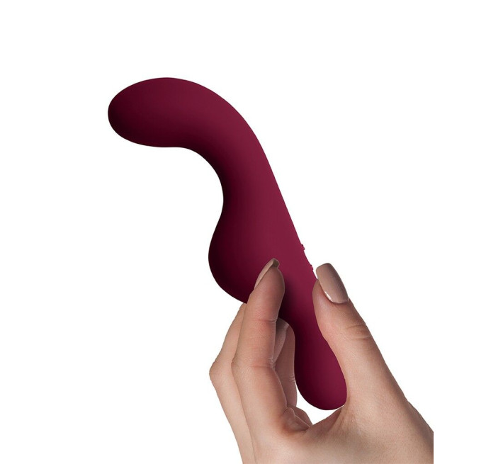 Универсальный sit-on-top вибратор Rocks Off Ruby Glow Blush, пульт ДУ