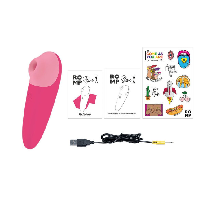 Вакуумний кліторальний стимулятор Romp Shine X