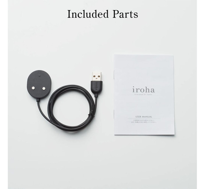 Минивибратор IROHA YUKI White, очень нежный, 5 режимов, перезаряжаемый