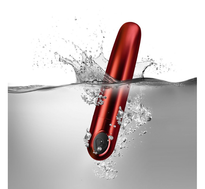 Вибропуля Rocks Off Ruby Caress, 10 режимов, от батарейки