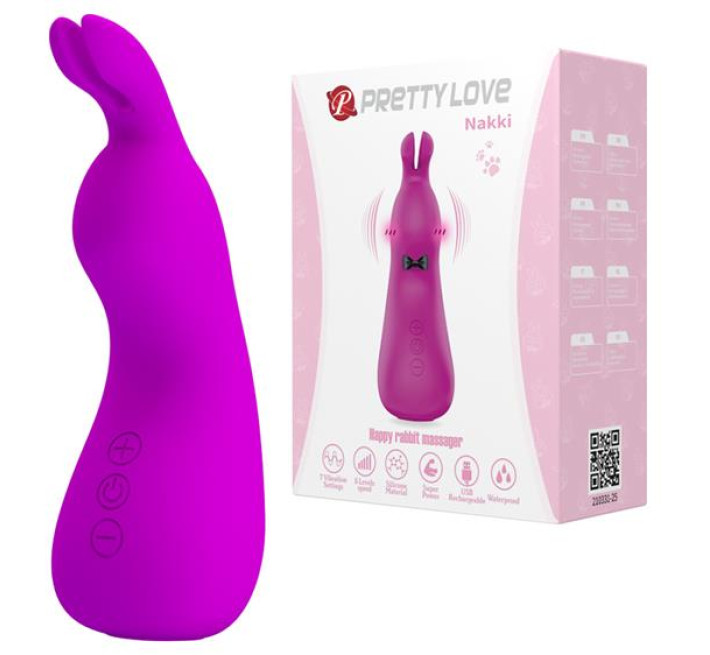 Вібратор Pretty Love Nakki Massager Purple