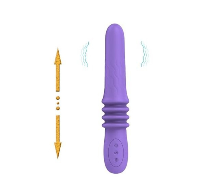 Вібратор Pretty Love Suzie Up&Down Vibrator Purple