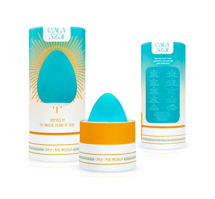 Вібратор для клітора Cala Azul – Carla Clitoris Stimulator, компактний, 10 режимів