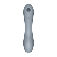 Вакуумный стимулятор с вибрацией Satisfyer Curvy Trinity 3 BlueGrey