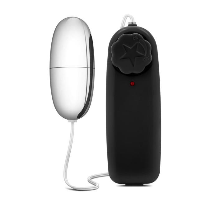 Виброяйцо Blush B Yours Power Bullet Серебристое