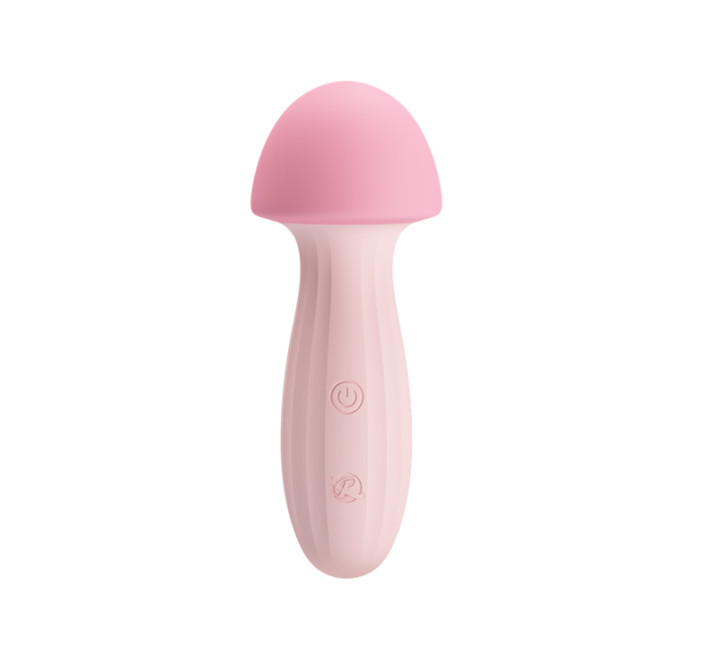 Кліторальний стимулятор Pretty Love Mushroom Vibrator Pink