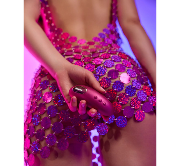 Вакуумний кліторальний стимулятор Love To Love DREAMER – IRIDESCENT BERRY, пестощі язичком, пульт