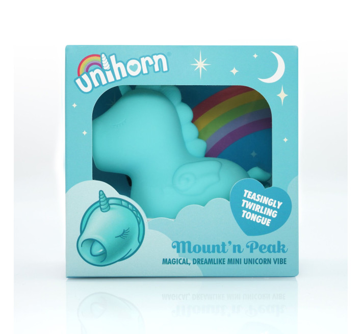 Вібратор-єдиноріжка Unihorn - Mount'n Peak, пестливий язичок