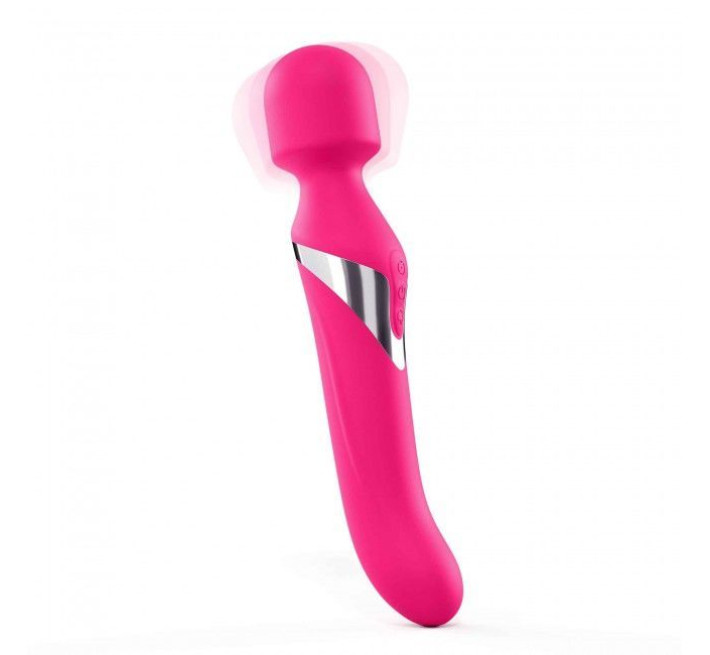 Вибромассажер 2-в-1 Marc Dorcel Dual Orgasms Magent