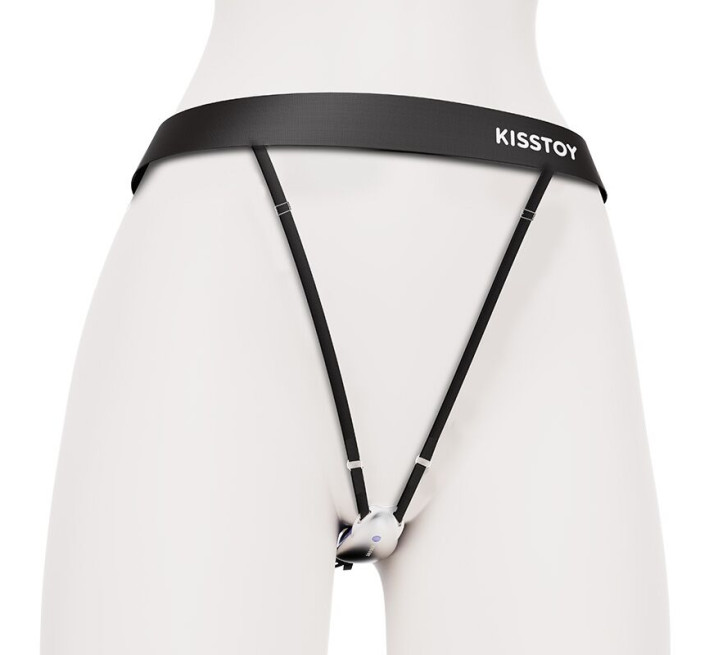 Вібратор у трусики KISTOY Viosecret, пояс для фіксації та пульт ДК у комплекті