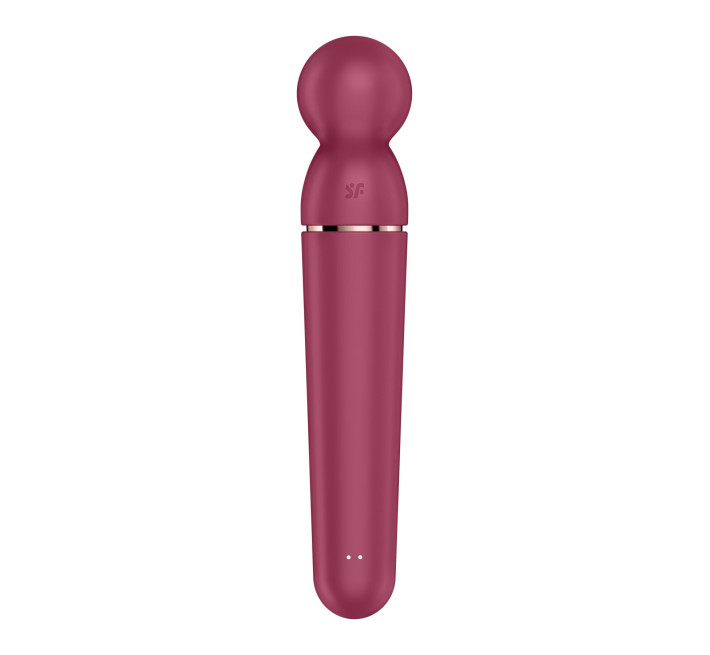 Вібромасажер Satisfyer Planet Wand-er Berry/Rosegold, дуже потужний, бездротовий