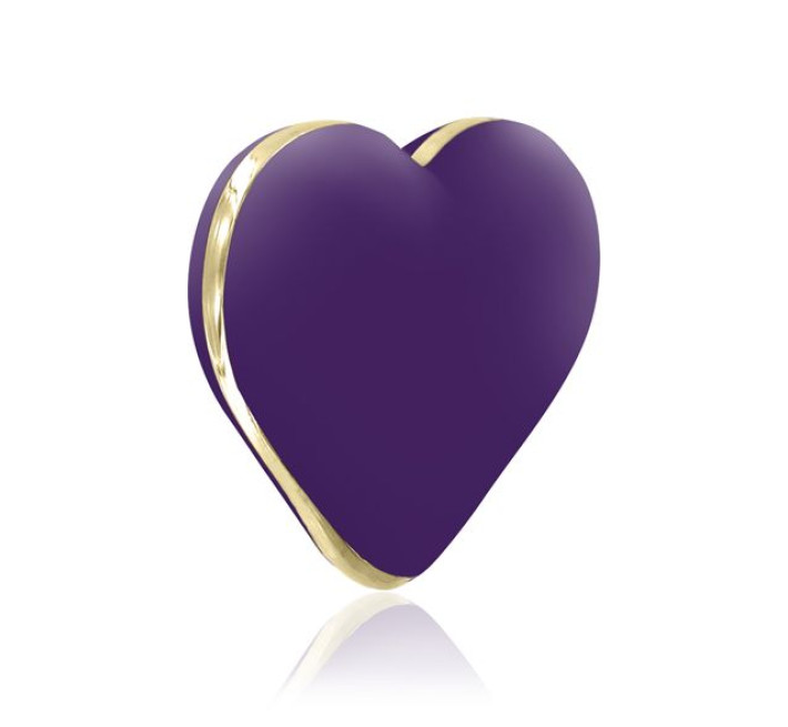 Вібратор-серце Rianne S: Heart Vibe Фіолетовий, 10 режимів роботи