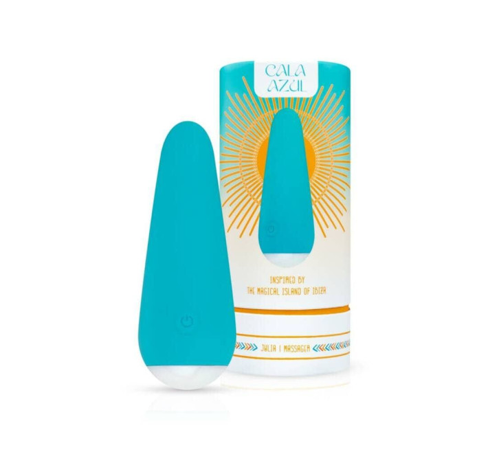 Минивибратор Cala Azul – Julia Mini Vibrator, очень нежный, 10 режимов