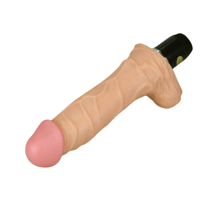 Реалістичний вібратор LoveToy Reel Feel Flexi Vibrator 9 Тілесний