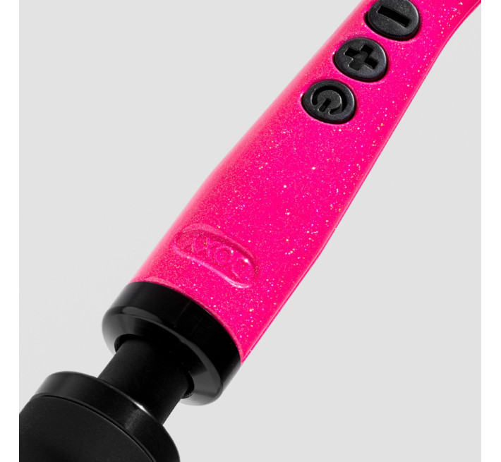 Вібромасажер DOXY Die Cast 3 Hot Pink, дуже потужний, живлення 220В, металевий корпус