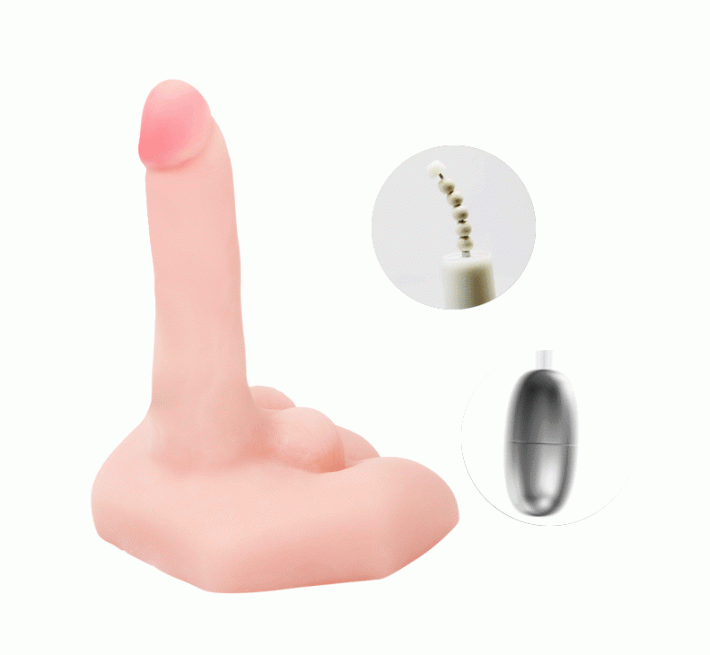 Вибратор LyBaile Mr.Big Vibrating & Rotating Cock Flesh