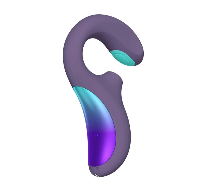 Кліторально-вагінальний звуковий стимулятор LELO Enigma Double Sonic Cyber Purple