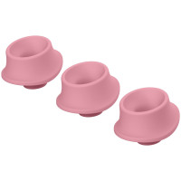 Змінні насадки Womanizer Premium, Classic, Liberty, Starlet - L, Рожеві, 3 шт