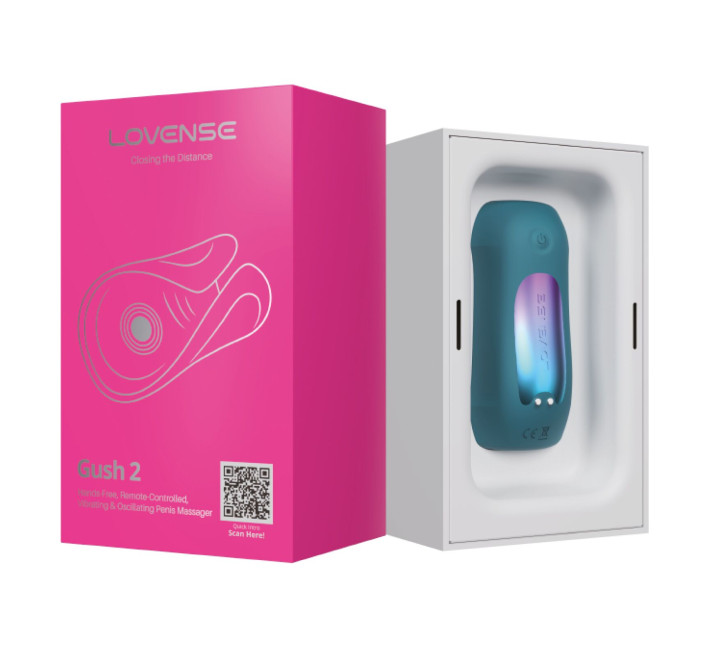Смарт-вібромастурбатор для головки члена Lovense Gush2