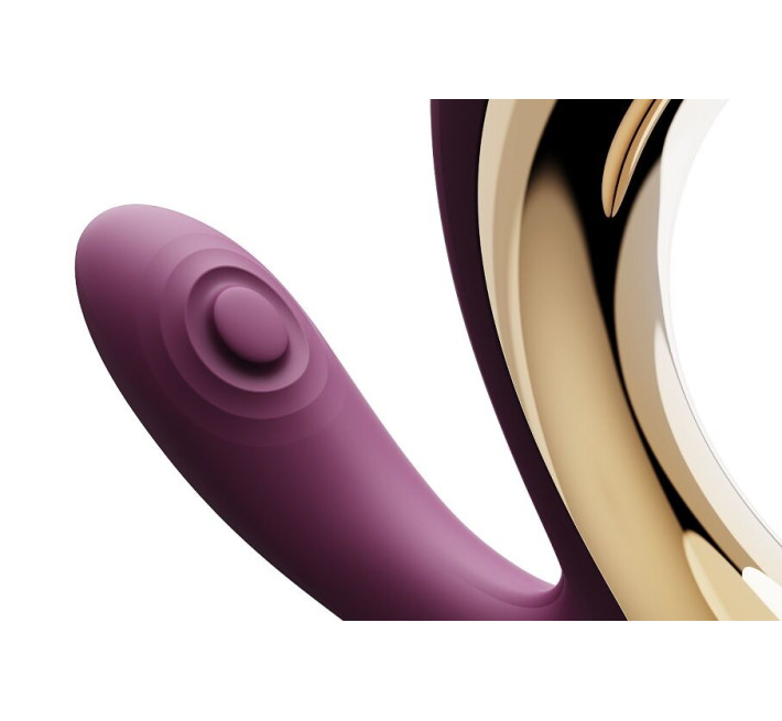 Вібратор-пульсатор з вакуумною насадкою Zalo – Talis G-Spot PulseWave Vibrator Velvet Purple