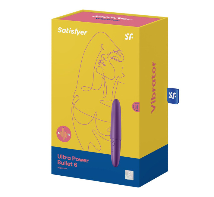 Мінівібратор Satisfyer Ultra Power Bullet 6 Фіолетовий