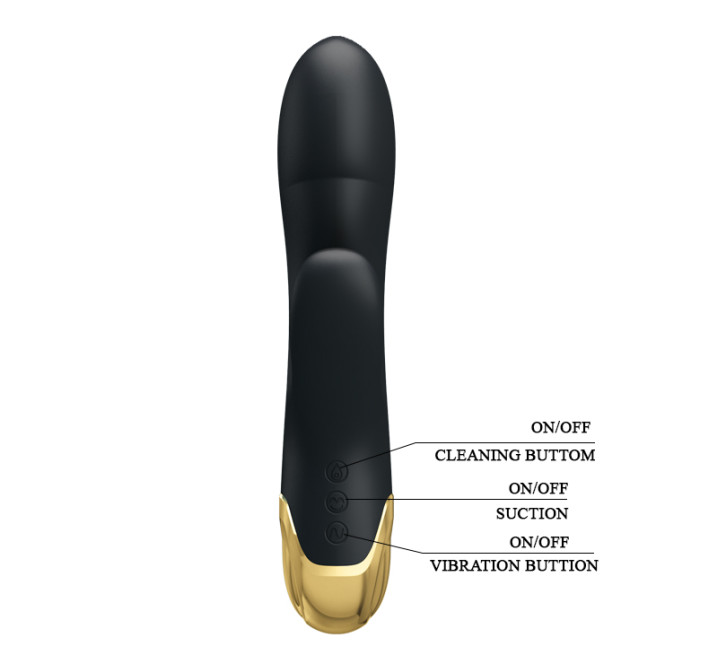 Вібратор Pretty Love Royal Pleasure Naughty Play Black