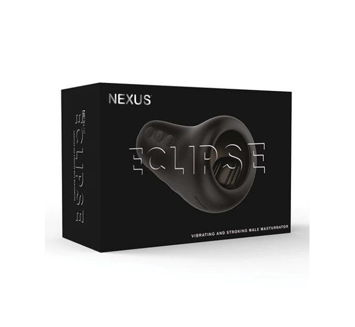 Мастурбатор Nexus Eclipse з вібрацією та стимуляцією головки