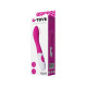 Hi-tech вибратор Toyfa Vibrator Kari silicone 10 speeds Розовый
