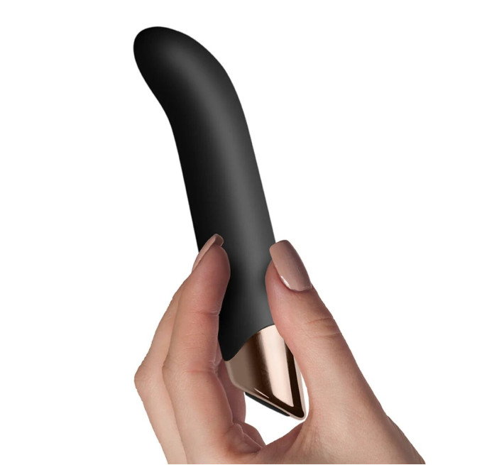 Вібратор для точки G Rocks Off Chaiamo G Black, 10 режимів