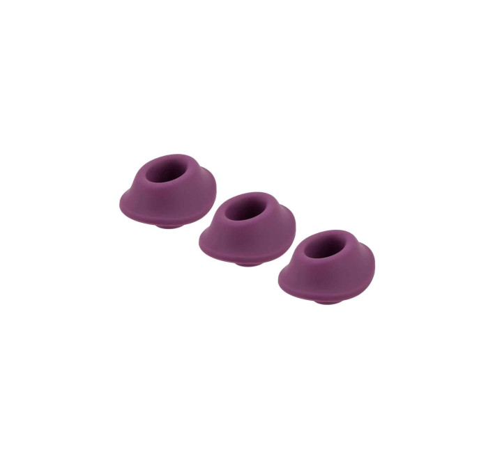 Змінні насадки Womanizer Premium, Classic, Liberty, Starlet - M, Фіолетові, 3 шт