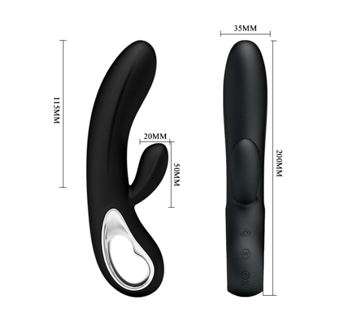 Вибратор Pretty Love Elmer Черный