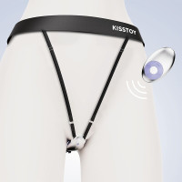 Вибратор в трусики KISTOY Viosecret, пояс для фиксации и пульт ДУ в комплекте
