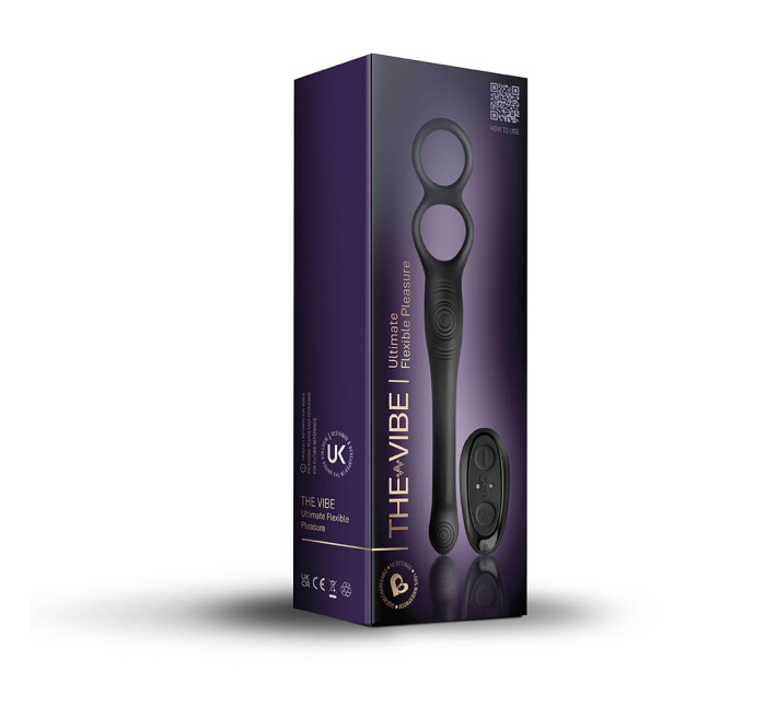 Універсальний вібратор з ерекційним кільцем Rocks Off The-Vibe, оновлена ​​версія