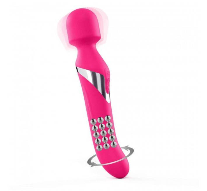 Вибромассажер 2-в-1 Marc Dorcel Dual Orgasms Magent