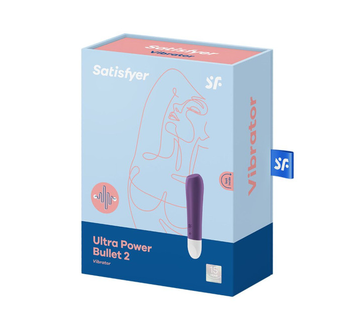 Вибропуля перезаряжаемая Ultra Power Bullet 2 Violet