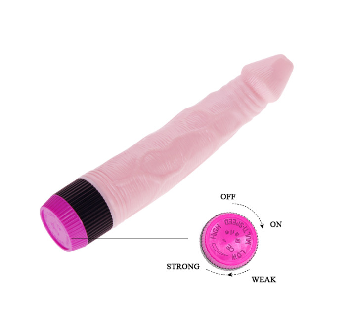 Реалістичний вібратор LyBaile Jelly Vibe Тілесний