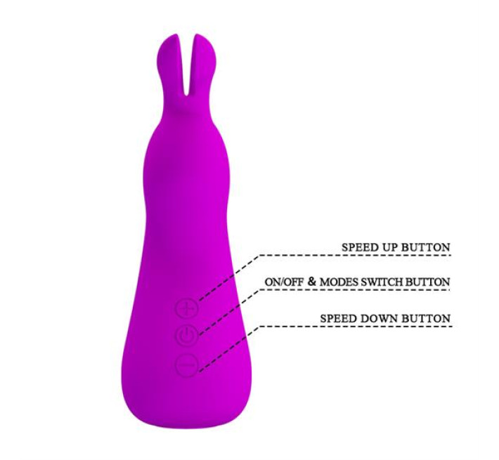 Вібратор Pretty Love Nakki Massager Purple