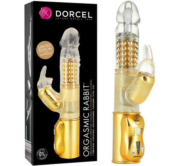 Вібратор Marc Dorcel Orgasmic Rabbit Золотий