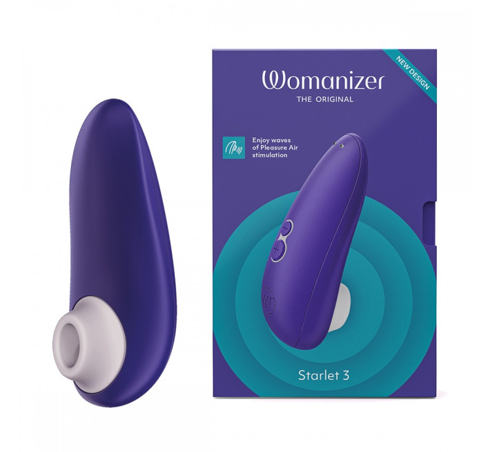 Вакуумный стимулятор клитора Womanizer Starlet 3 Indigo